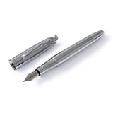 Carrol Boyes Fountain Pen Woman In Silver/Silver