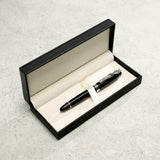 Carrol Boyes Rollerball Pen Woman In Silver/Black