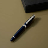 Carrol Boyes Rollerball Pen Woman In Silver/Navy
