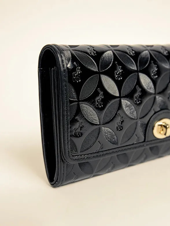Polo Sinclair Clutch Purse  Pos506 Black