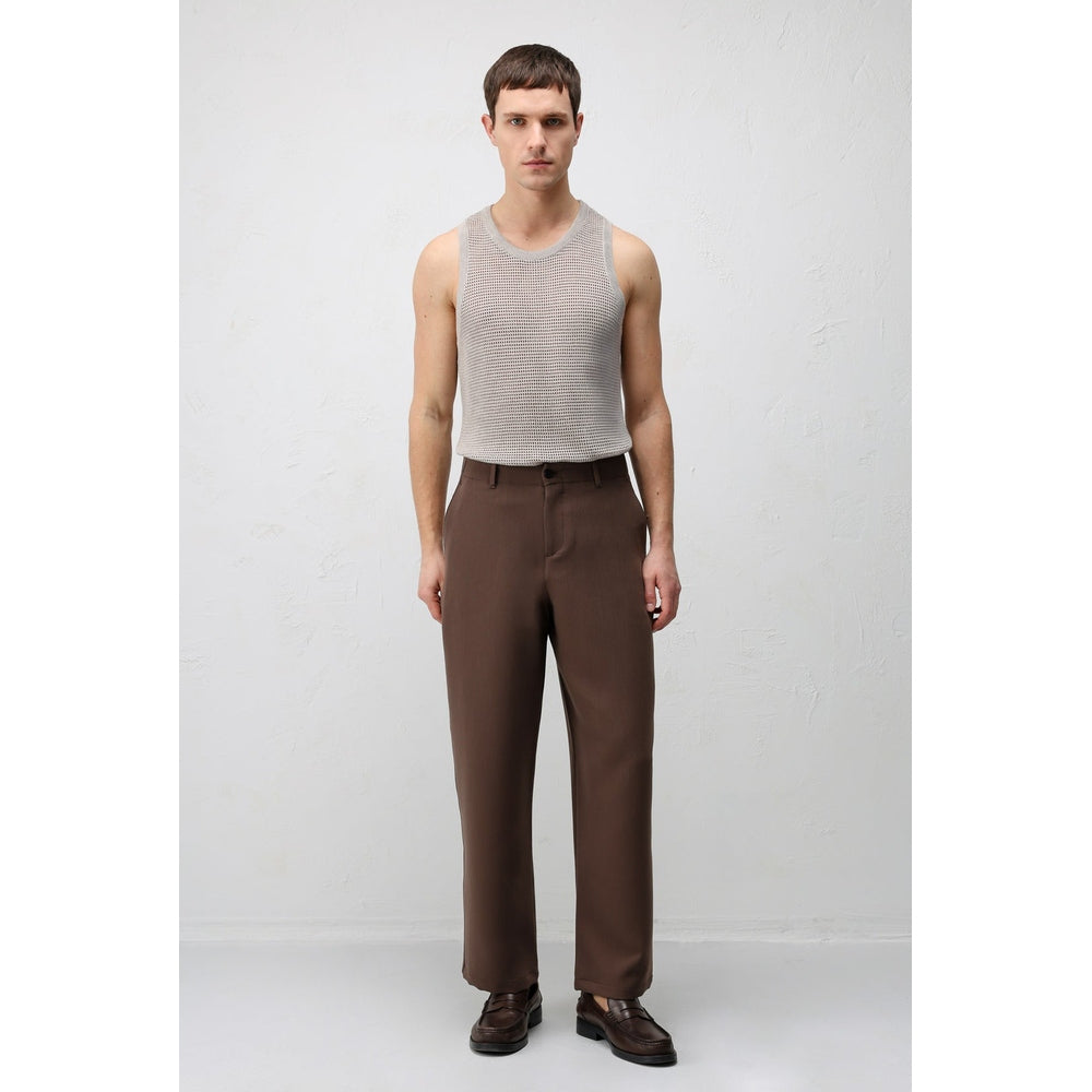 Antioch Mens Knitwear Tank Top In Natural