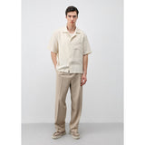 Antioch Mens Short Sleeve Shirt In Stone