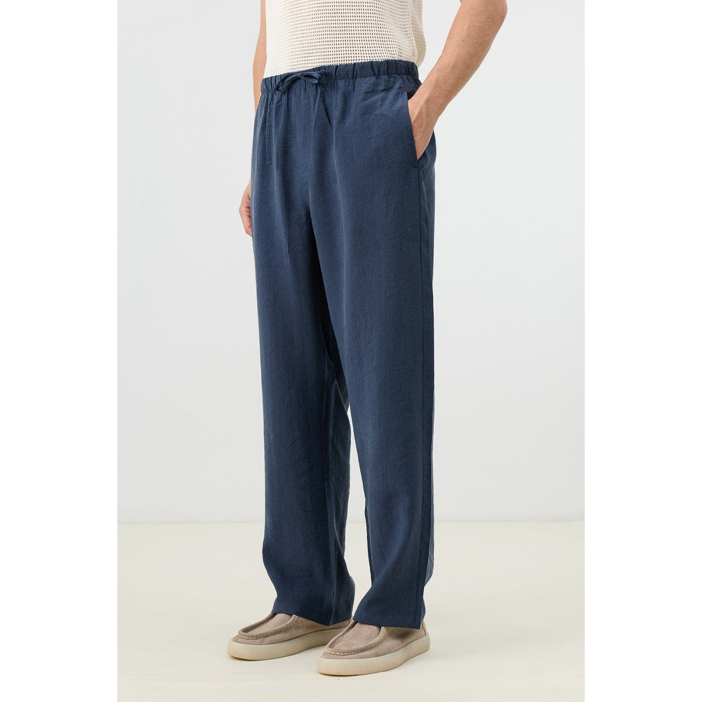 Antioch Mens Franc Trousers In Navy