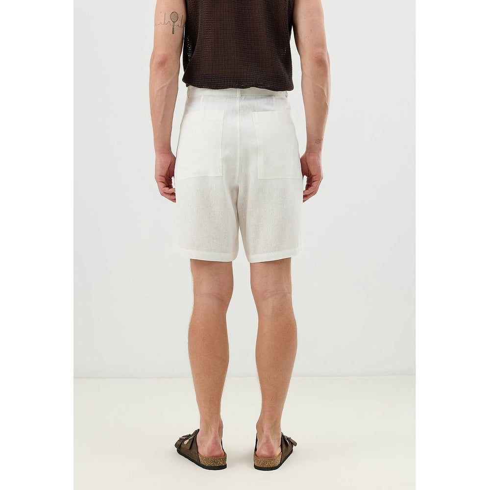 Antioch Mens Alai Shorts In Ecru