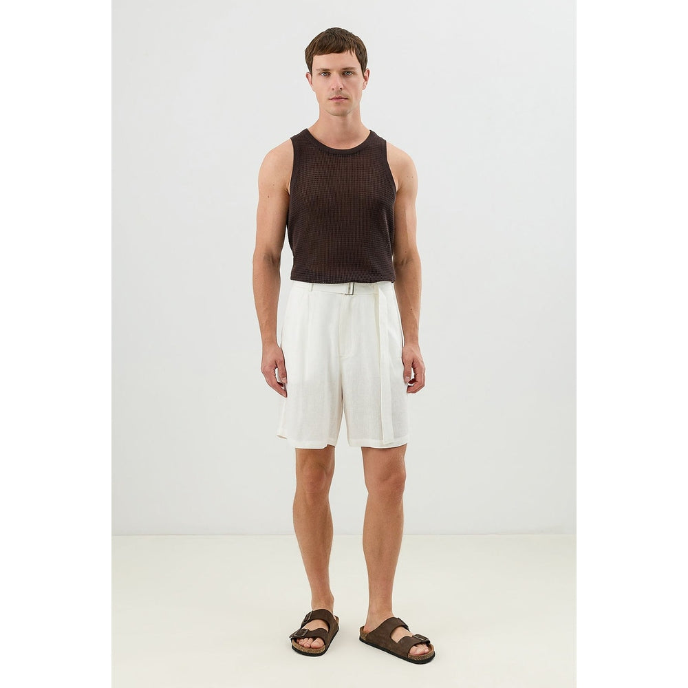 Antioch Mens Alai Shorts In Ecru
