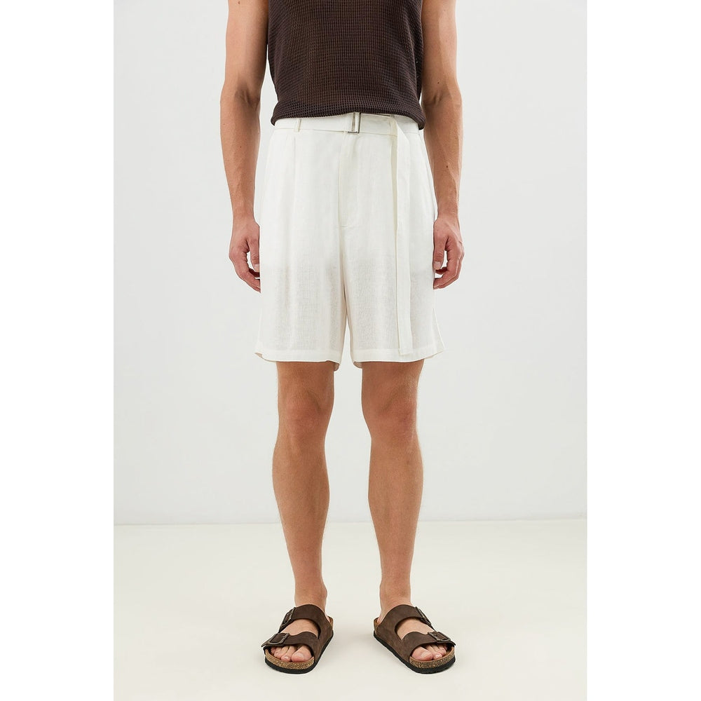 Antioch Mens Alai Shorts In Ecru
