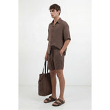 Antioch Mens Vincet Shorts In Brown