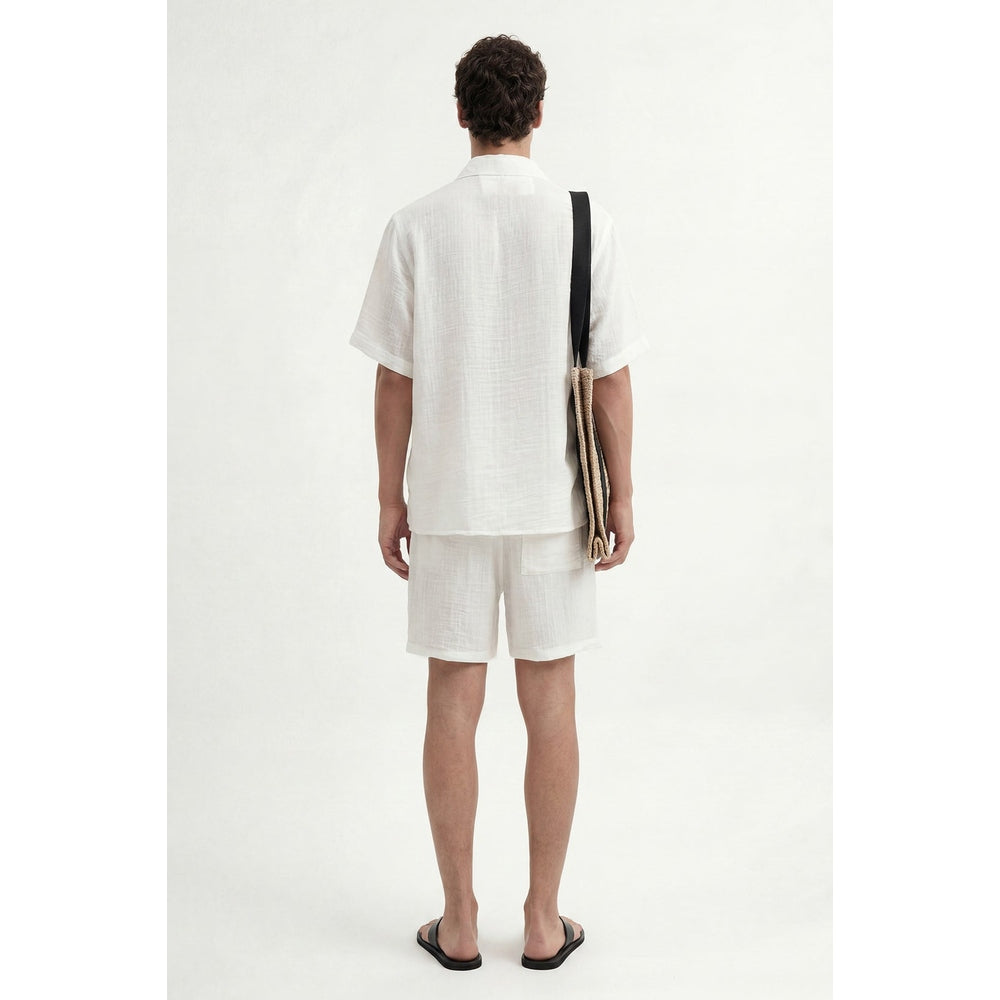 Antioch Mens Vincet Shorts In Ecru