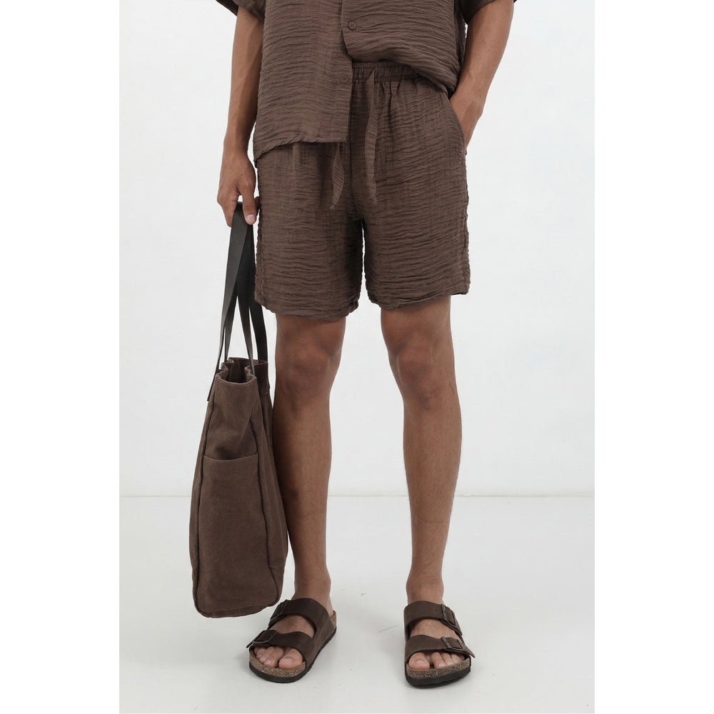 Antioch Mens Vincet Shorts In Brown