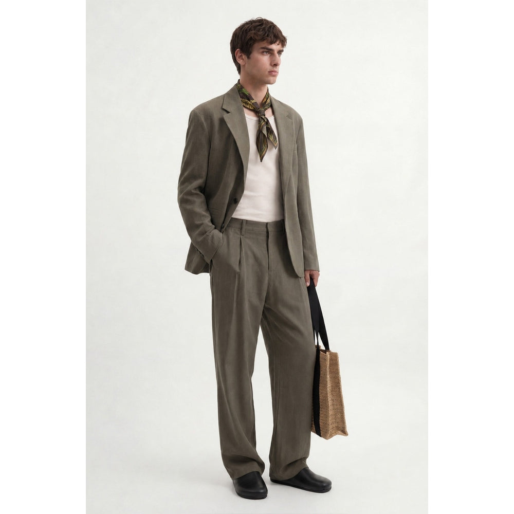 Antioch Mens Ondob Trousers In Khaki