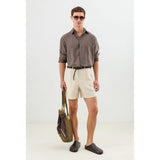 Antioch Mens Nord Shorts In Stone
