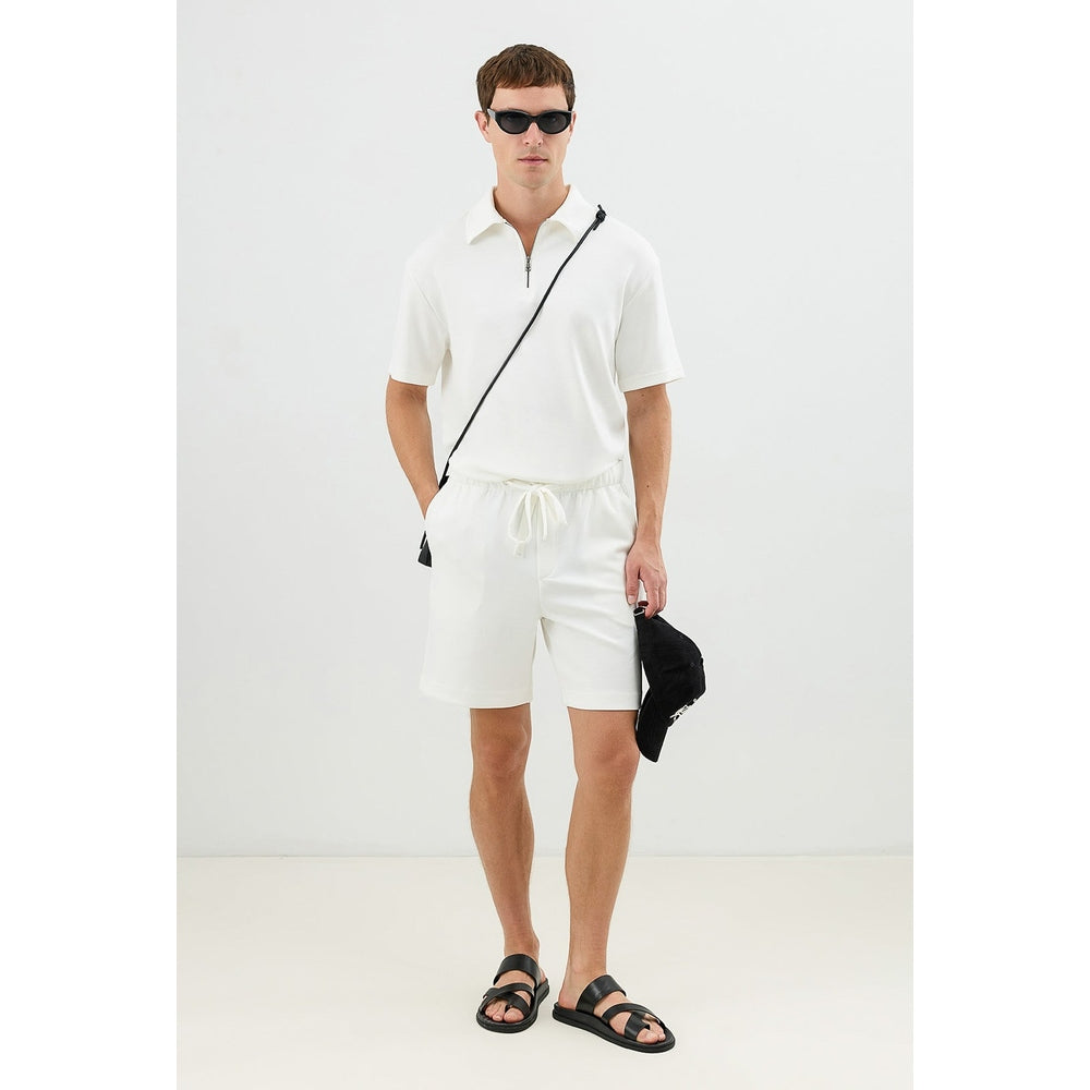 Antioch Mens Oussam Trousers In Ecru