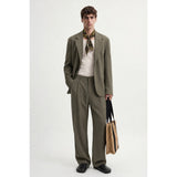 Antioch Mens Olym Blazer In Khaki