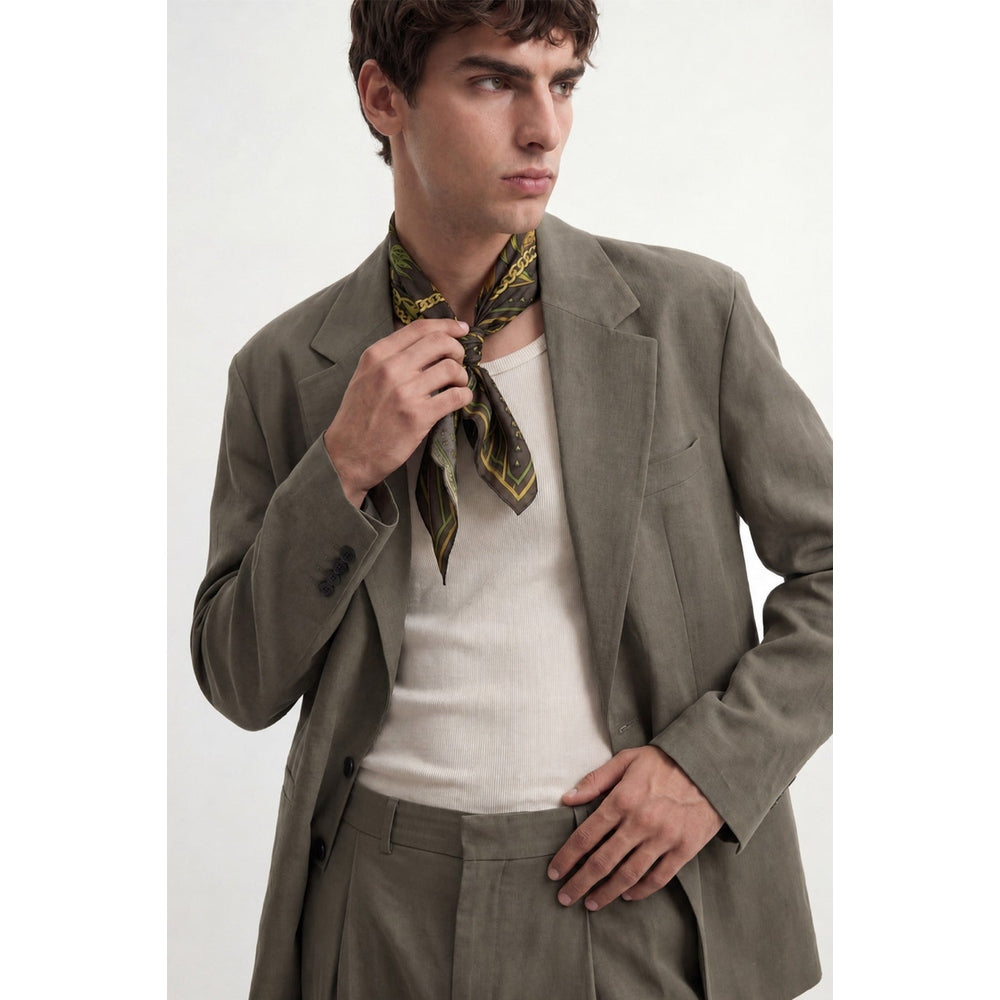 Antioch Mens Olym Blazer In Khaki