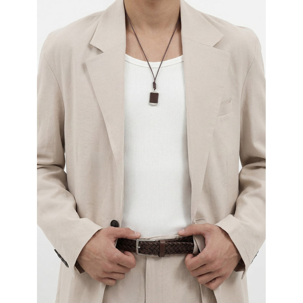 Antioch Mens Olym Blazer In Stone