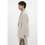 Antioch Mens Olym Blazer In Stone