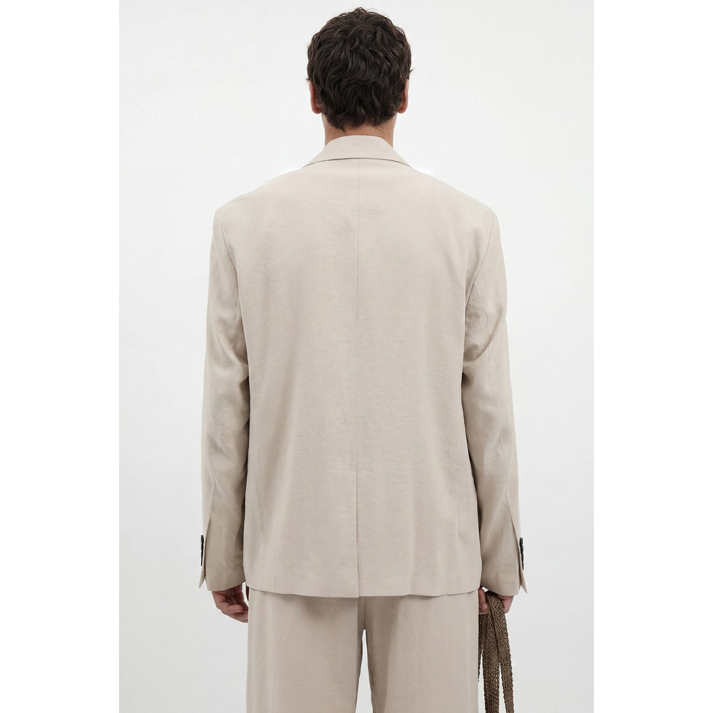 Antioch Mens Olym Blazer In Stone