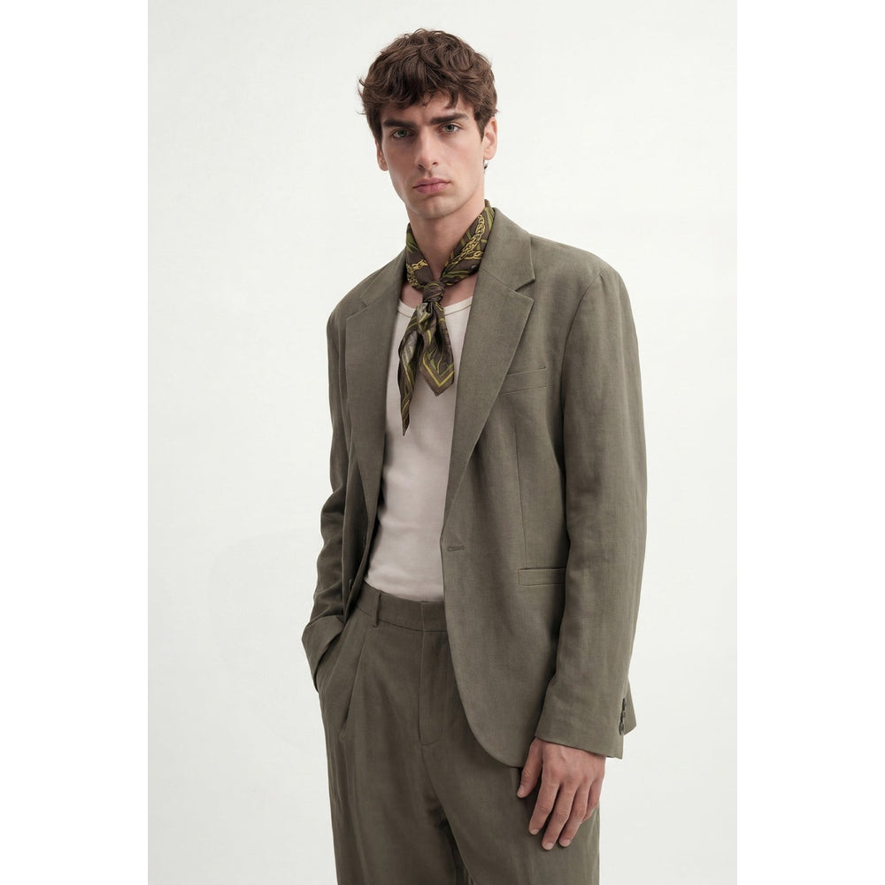 Antioch Mens Olym Blazer In Khaki