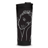 Carrol Boyes Full Of Grace Travel Mug In Black