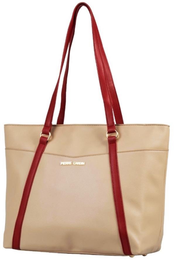 Pierre Cardin Camilla Classic Tote Bag In Tan
