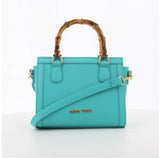 Pierre Cardin Jayde Mini Satchel Bag In Aqua