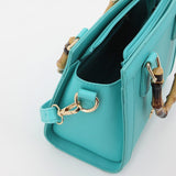 Pierre Cardin Jayde Mini Satchel Bag In Aqua