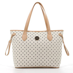 Pierre Cardin Karina Tote Beige And White