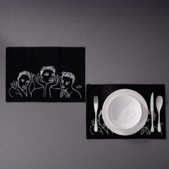 Placemat Set Of 4-Conversation