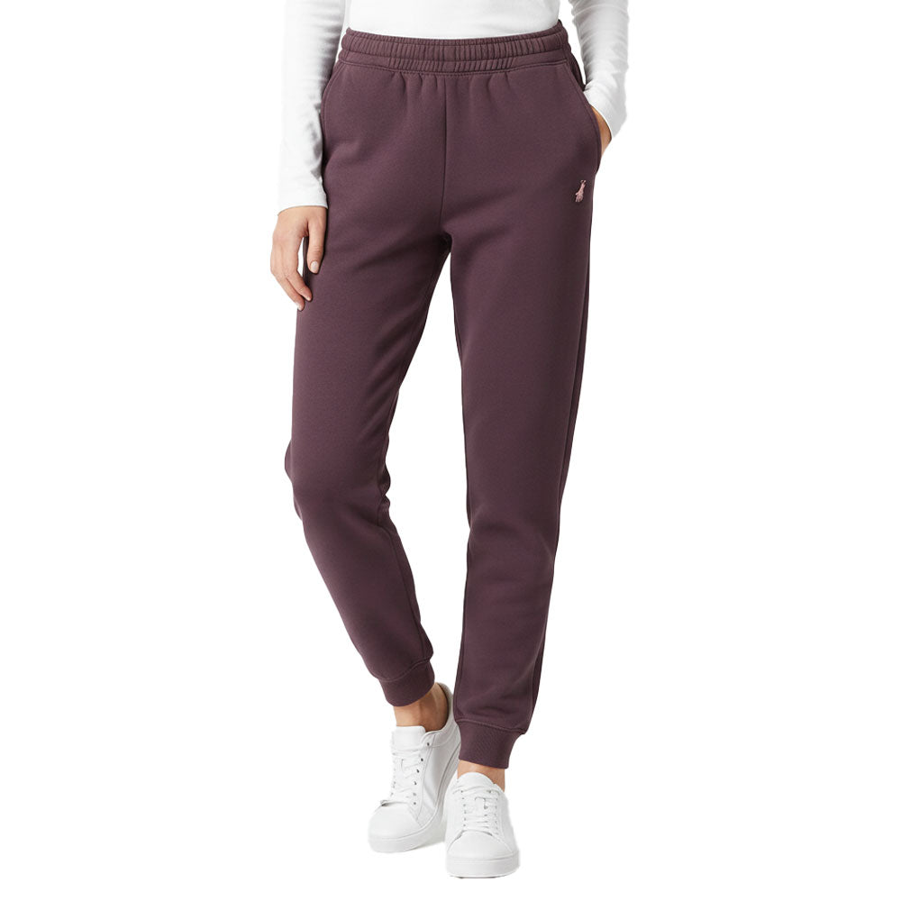 Polo Womens Sophia Jogger Pants In Plum
