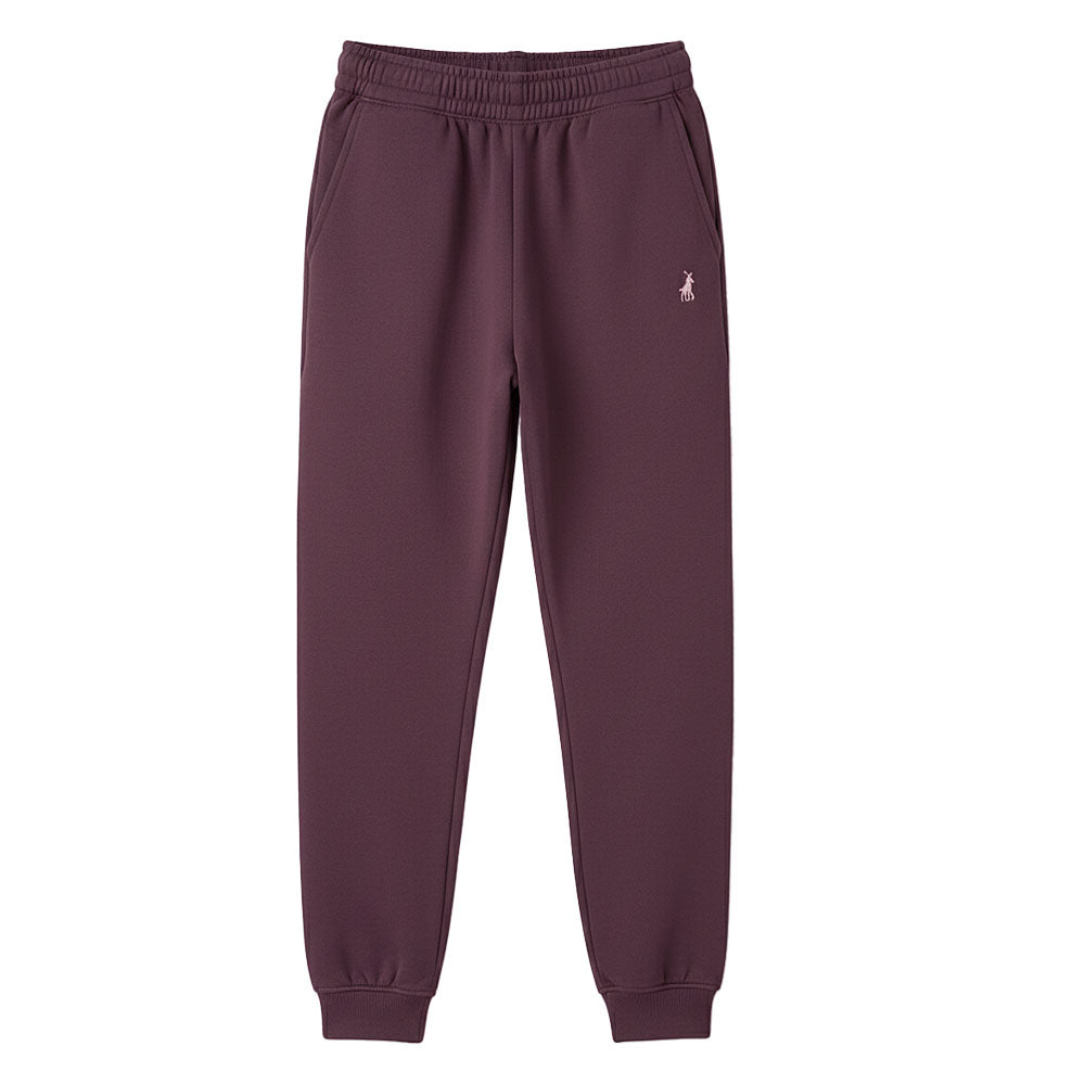 Polo Womens Sophia Jogger Pants In Plum