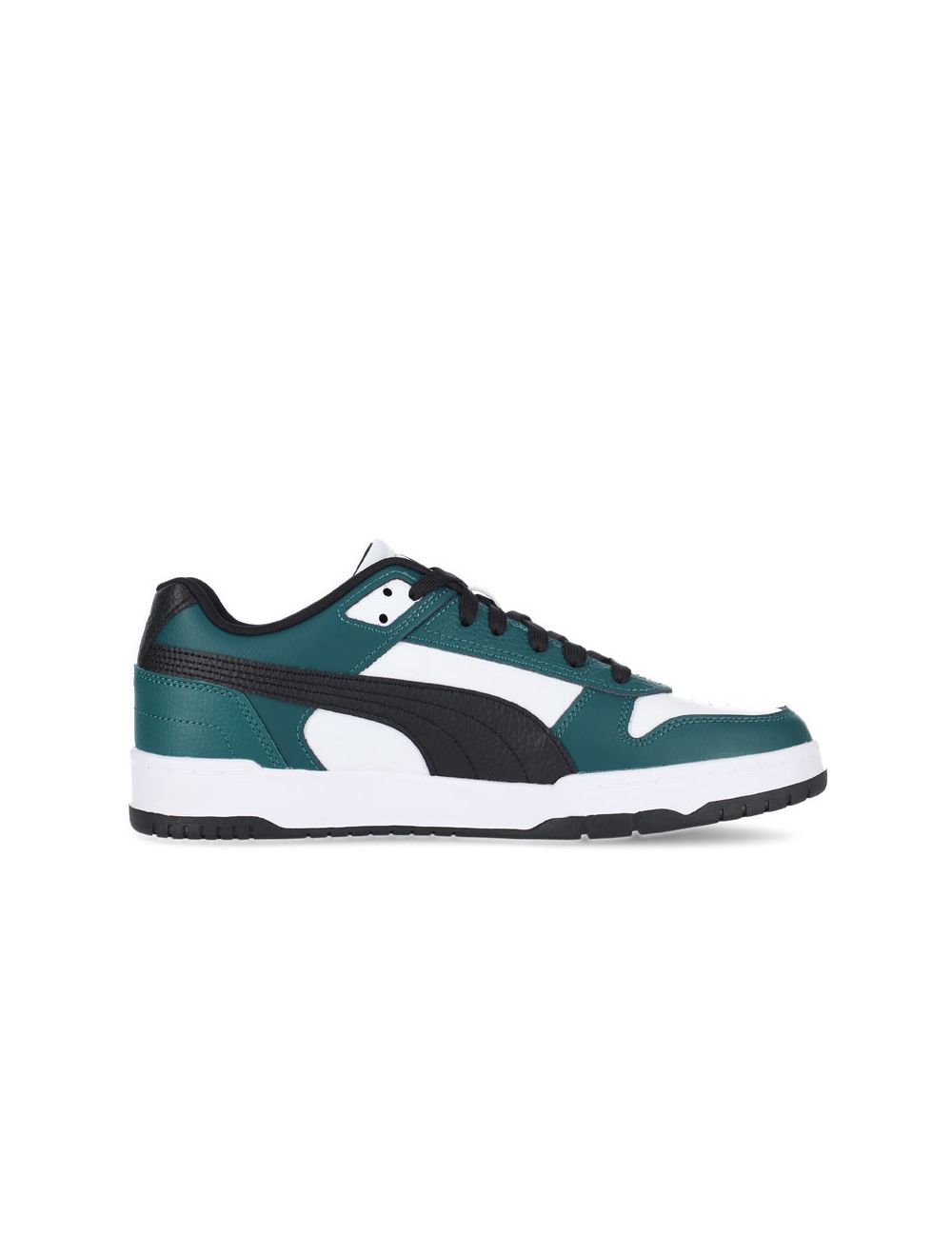 Puma 386373 Adults Rbd Game Low Shoes White & Black & Green