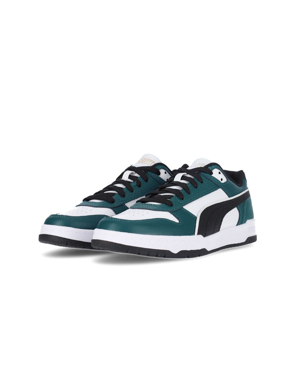 Puma 386373 Adults Rbd Game Low Shoes White & Black & Green