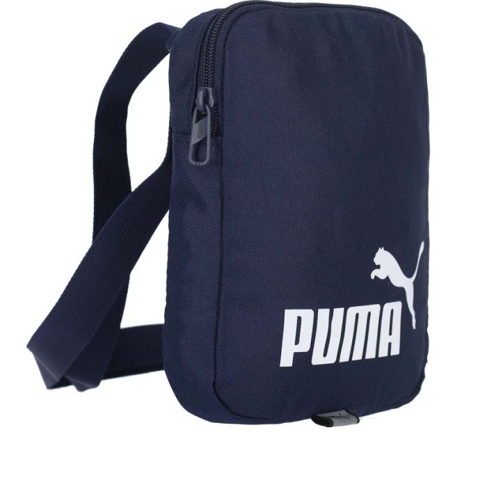 Puma Unisex  Phase Tape Portable Sidebag In Navy