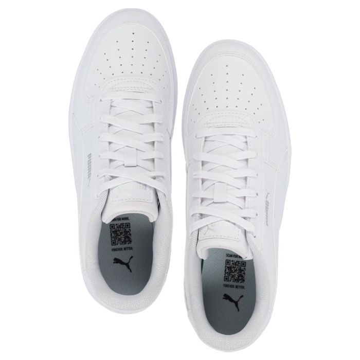 Puma Kids Caven 2.0 Ps Shoes White And Silver