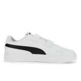 Puma Unisex Kiddies Rickie Classic PS Sneakers In White/Black