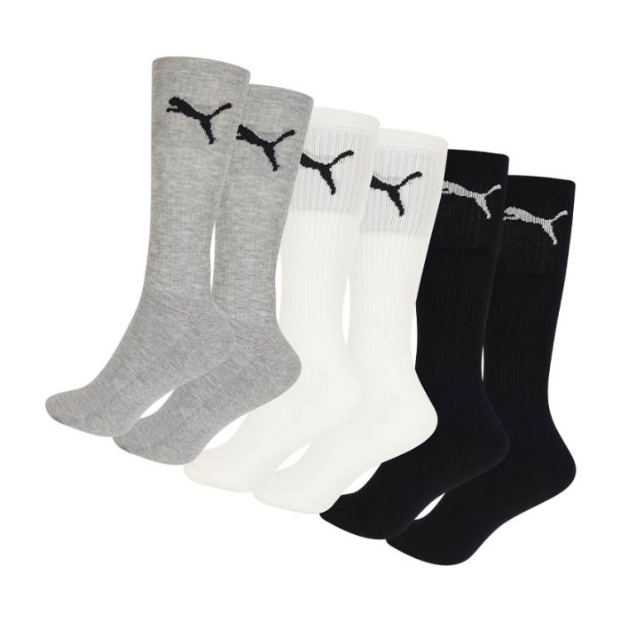 Puma Mens 3 Pack Tennis Socks In Assorted
