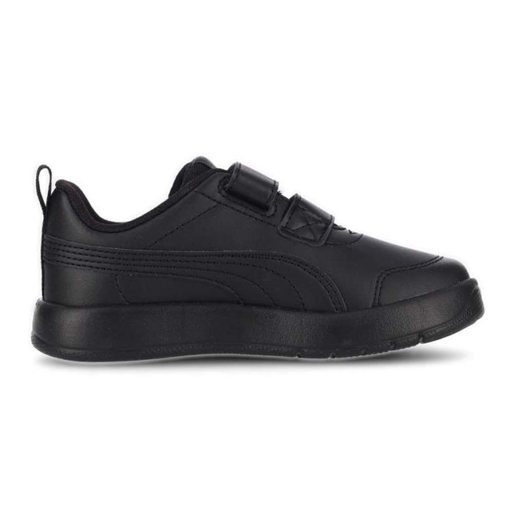 Puma Kids Courtflex V3 Shoes In Black