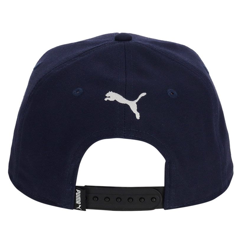 Puma Mens Navy Ess No.1 Logo Flat Brim Cap