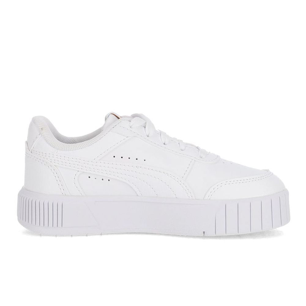 Puma Kids Carina Mia Infant Shoes In White & Gold