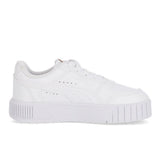 Puma Kids Carina Mia Infant Shoes In White & Gold