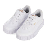 Puma Kids Carina Mia Jr Shoes In White & Gold