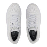 Puma Kids Rebound Slam Low Jr Shoes In White And Grey