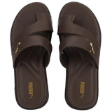 Puma Mens Sports Tw Zadp V2 Slides In Chocolate