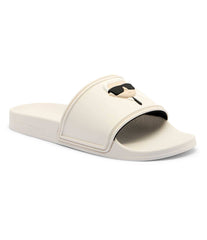 Karl Lagerfeld Womens Kondo Nft Slides Off White