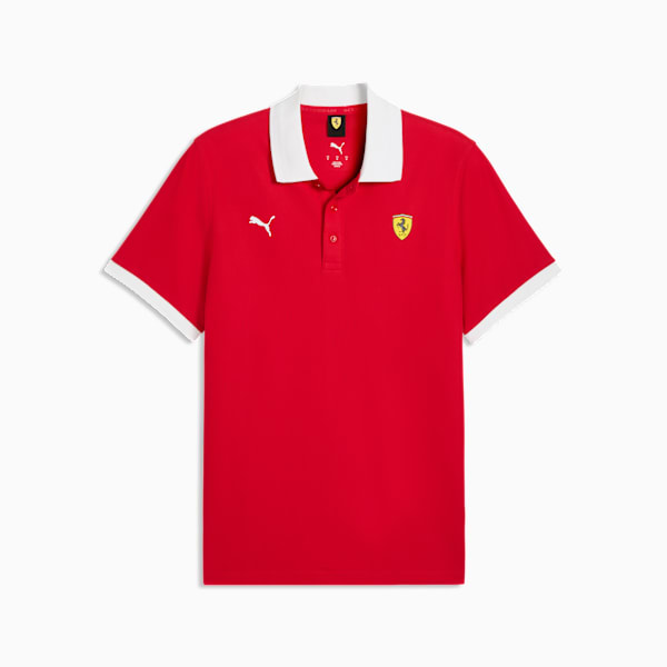 Puma Mens Ferrari Piquet Polo Red