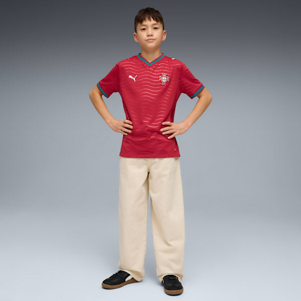Puma 783281 Kids Portugal Fpf Home Jersey Red