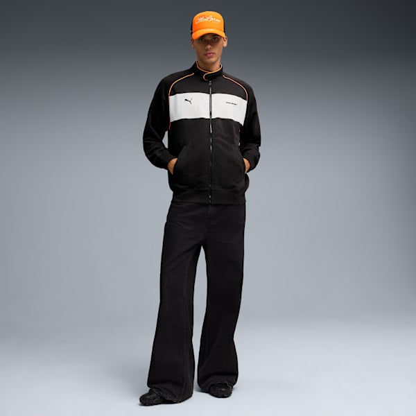 Puma Mens Mclaren Sweat Jacket In Black