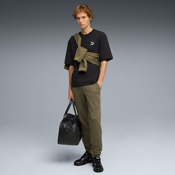 Puma Mens Tech Track Pants In Dark Green