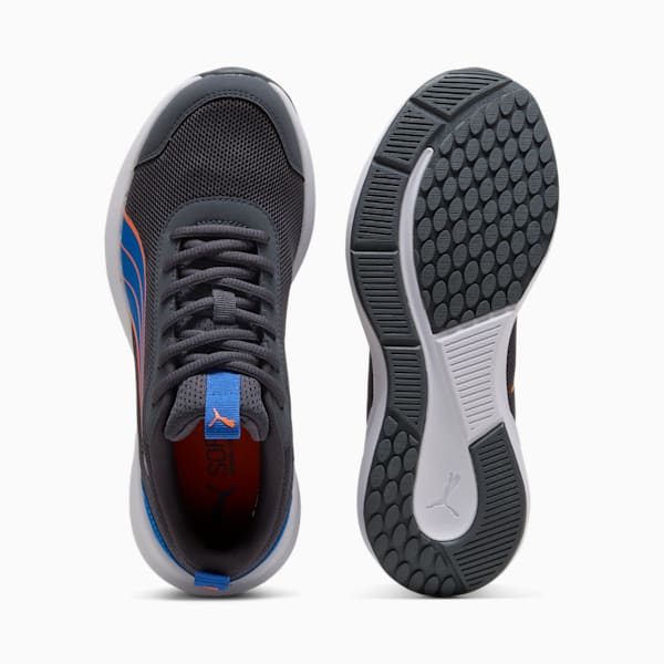 Puma Kids Kruz Profoam Jr Shoes Grey & Blue Sneakers