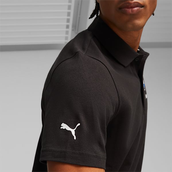 PUMA MENS BMW ESS POLO MMS SHIRT BLACK -